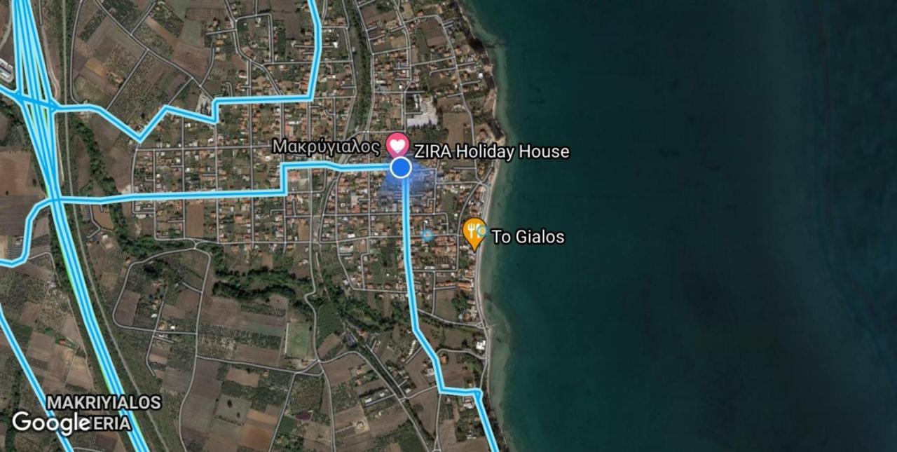 Zira Holiday House Makrygialos Buitenkant foto